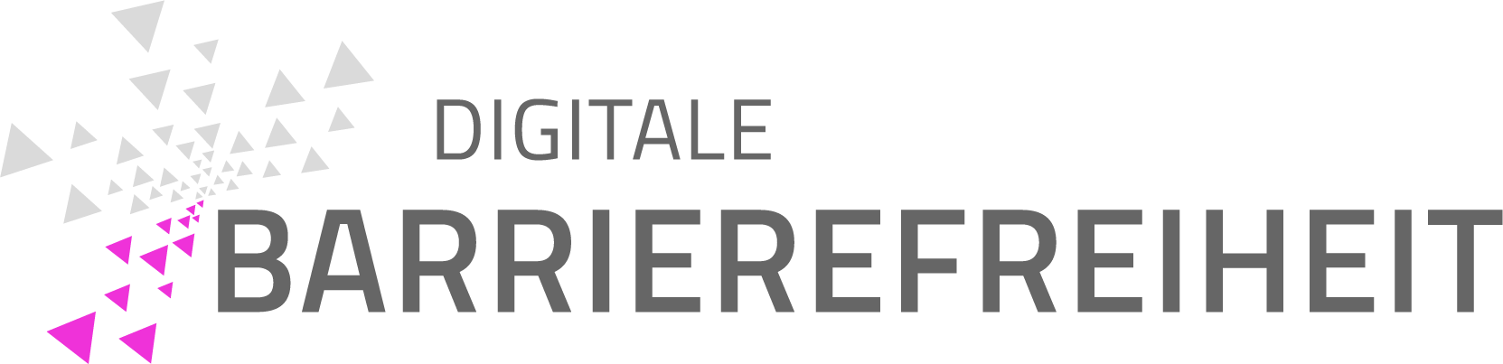 Logo der digitalen Barrierefreiheit